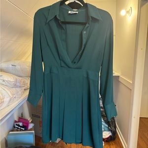 New Top Shop Size 4 Green Women’s Dress